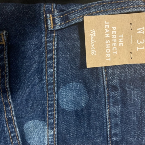 NWT Madewell The Perfect Vintage Short: Polka Dot - Picture 11 of 11